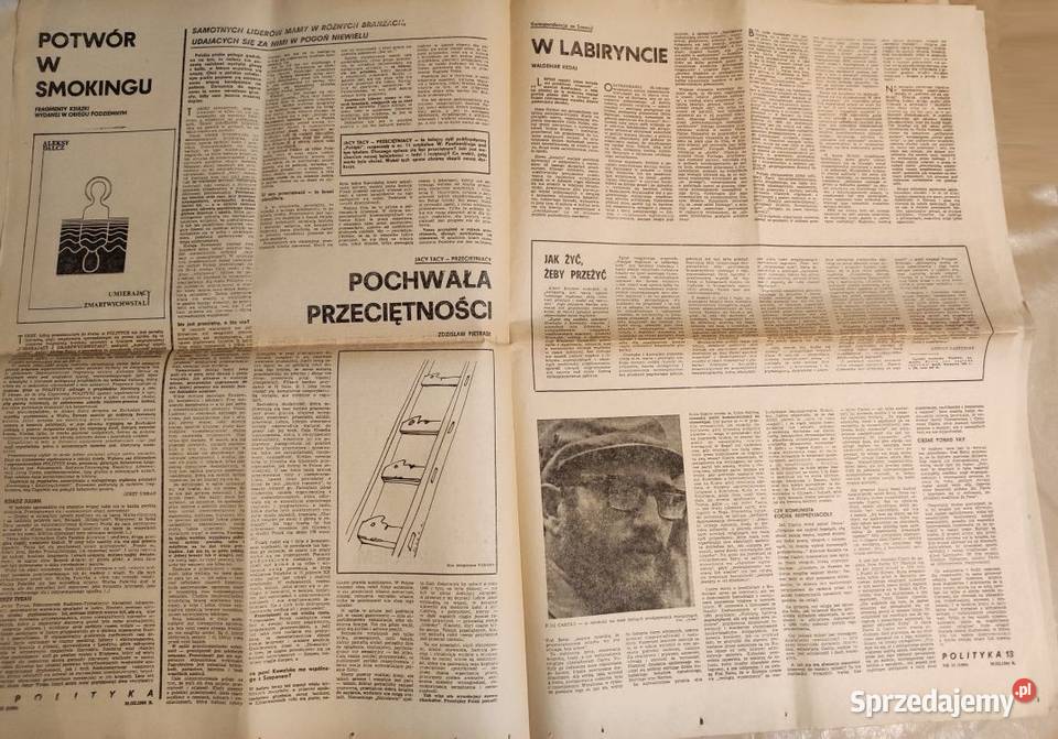Polityka gazeta czasopismo 13 1508 marzec 1986 Kielce