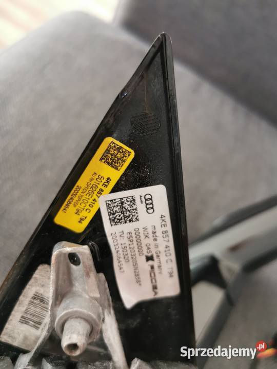 LUSTERKO PRAWEGEKAMERA AUDI ETRON 4KE857410C Pielgrzymka