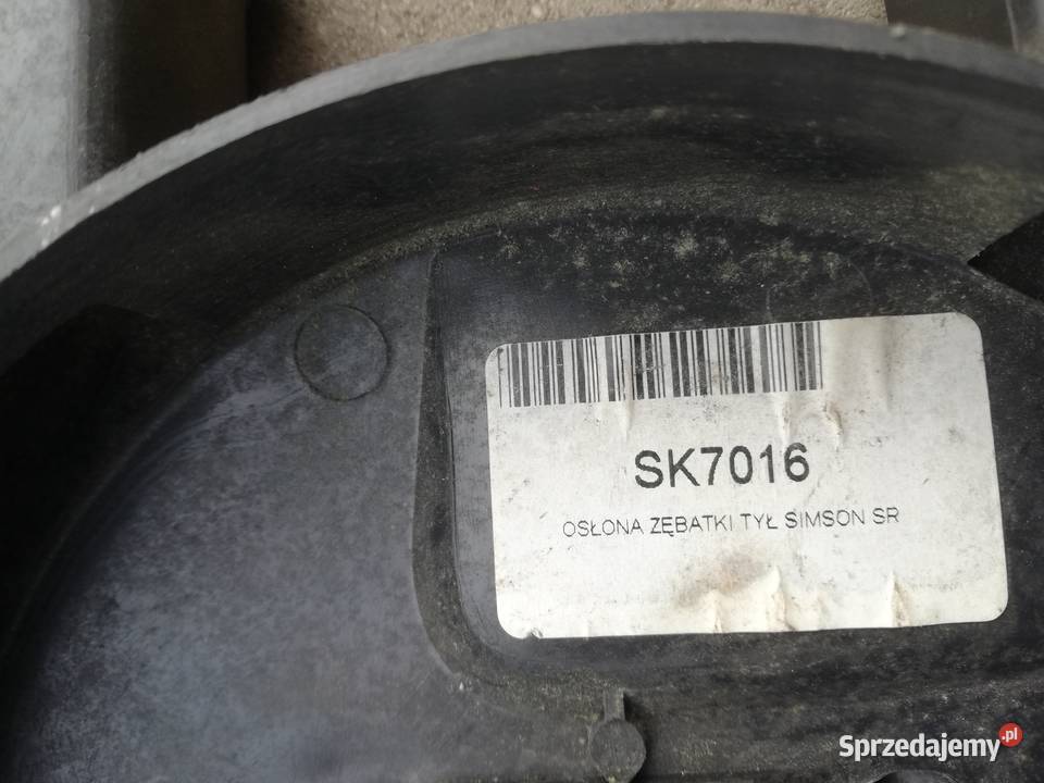 Osłona zebatki Simson Sr nowa Skierniewice