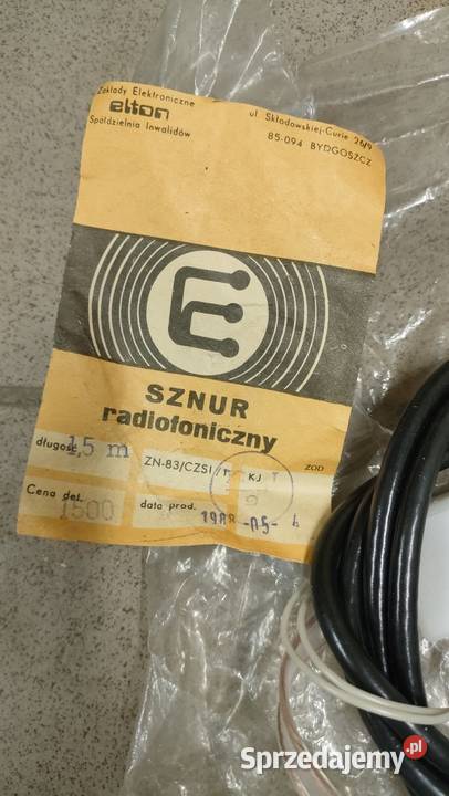 sznur radiowy UnitraRadmor 51005102Te Szczecin