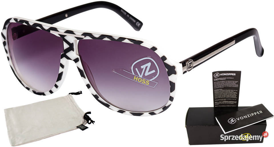 Okulary przeciwsłoneczne Włoskie Von Zipper śląskie sprzedam