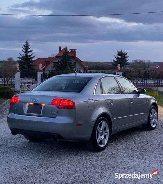 Audi A4 B7 20 TFSI Quattro niski przebieg A4 Busko-Zdrój