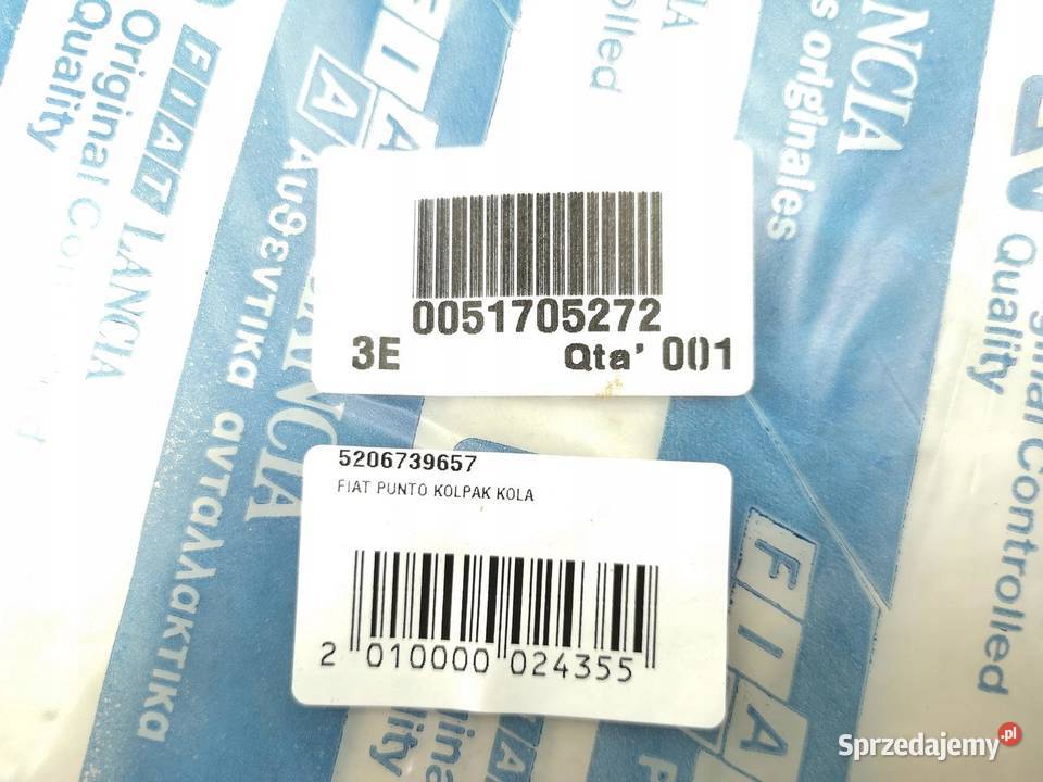 KOŁPAK 15 FIAT PUNTO 20032010 Opony i felgi