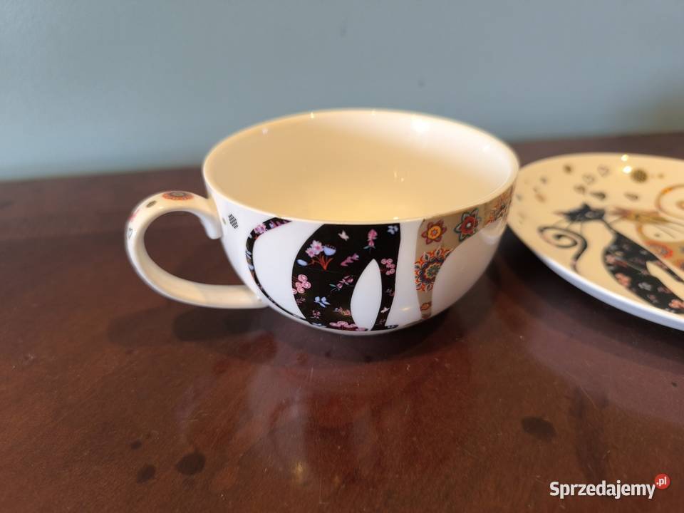 Piękny unikalny zestaw porcelany do kawy herbaty łódzkie sprzedam