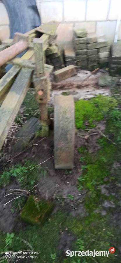 Koło podporowe do pługa Grudziądz nieuszkodzony Pawłowice
