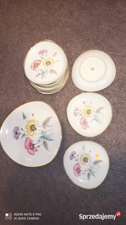 Patera Mitterteich Kolor ecru Z kwiatami Gdańsk