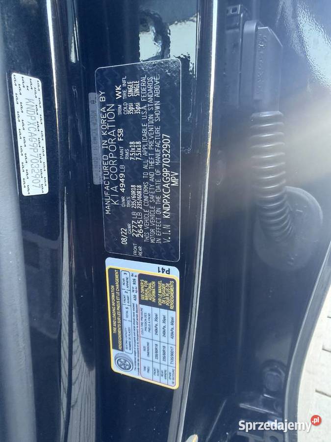 KIA SPORTAGE PRESTIGE 16 TGDi HEV 230 napęd 4x4 podkarpackie Krosno