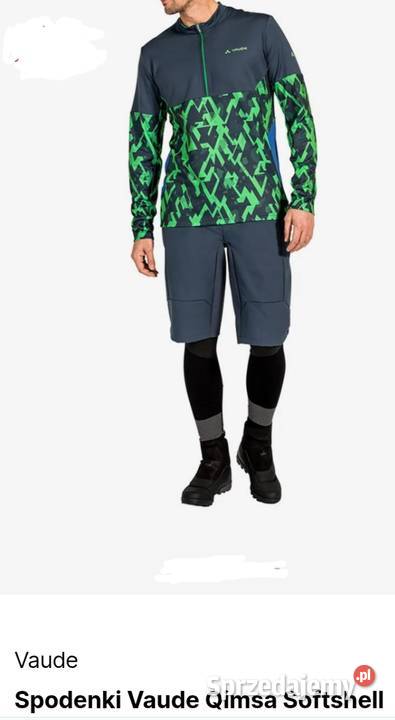 Vaude Green Shape Softshell spodenki męskie Sędziszów Małopolski