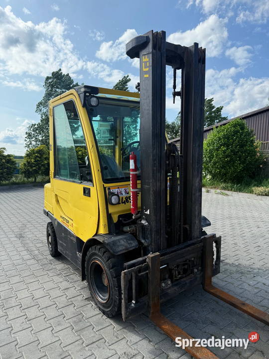 wózek widłowy HYSTER H25FT diesel Yanmar Triplex Działoszyn
