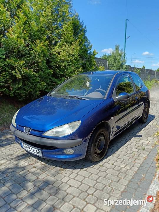Peugeot 206 14 1360cm3 śląskie Rybnik