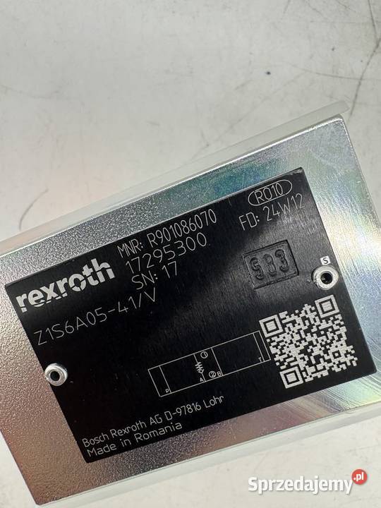 Rexroth R901086070 Z1S6A054XV Zawór zwrotny Warszawa