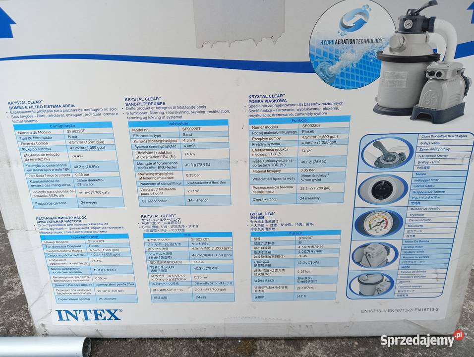 Pompa basenowa z filtrem piaskowym Łódź