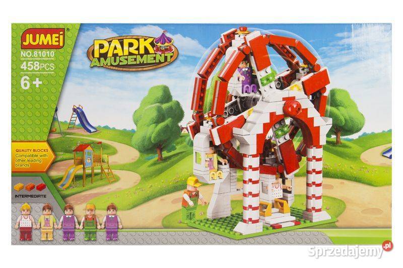 Klocki Jumei PARK ROZRYWKI 458 elementów 47 x 28 Poznań