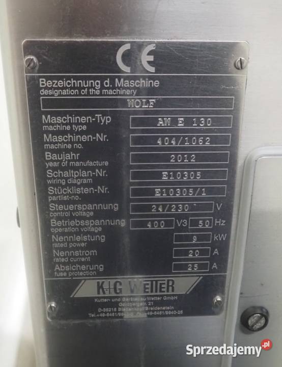 Wilk masarski 130mm zasypowy śląskie Dobieszowice