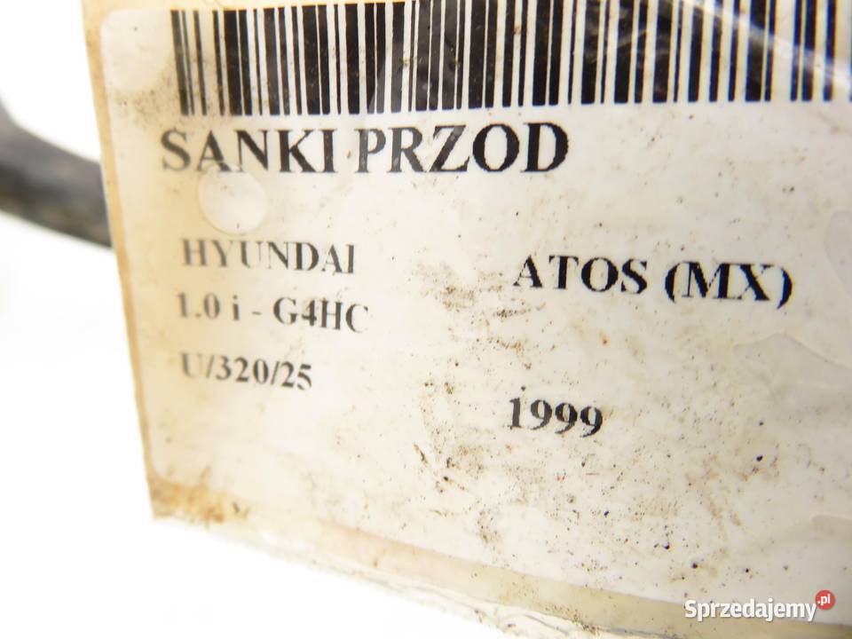 SANKI PRZÓD HYUNDAI ATOS MX 10 i G4HC sprzedam