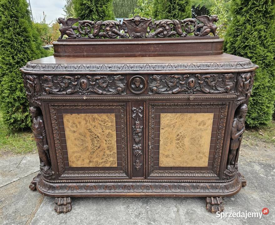 Bufet w stylu neorenesansowym 9252 Szczecin