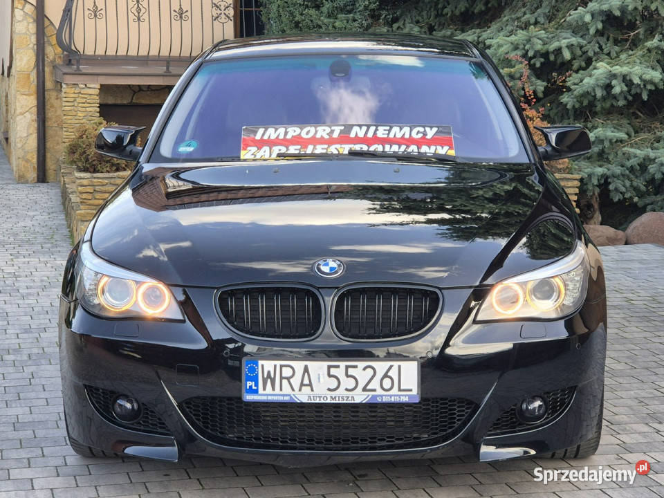 BMW 520 2009r Bogata wersja Wyjątkowo Zadnana Z podgrzewane fotele
