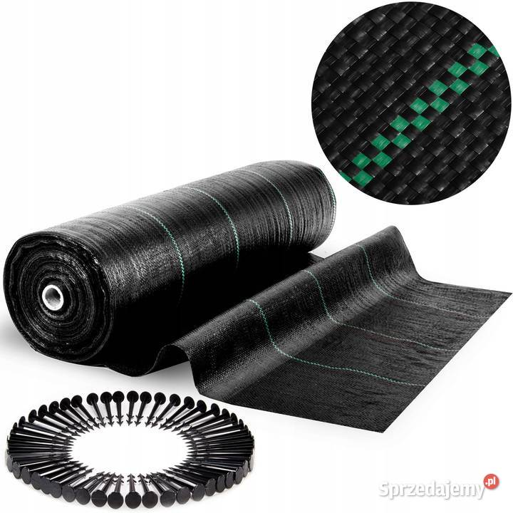 AGROTKANINA 90G NA CHWASTY UV GRUBA CZARNA MOCNA Ogród dolnośląskie sprzedam