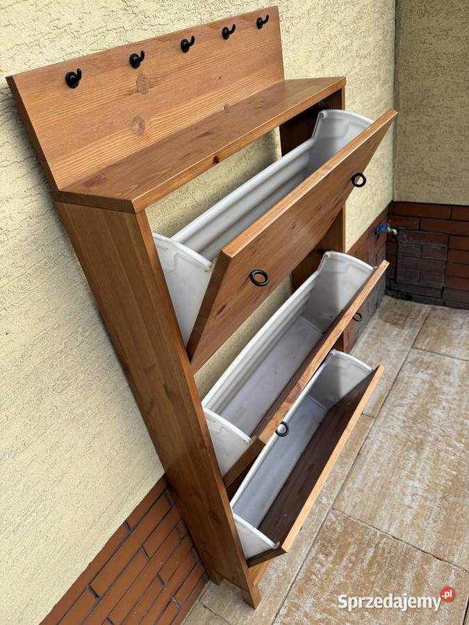 Szafka na buty wąska cienka Ikea Leksvik Hemnes mazowieckie