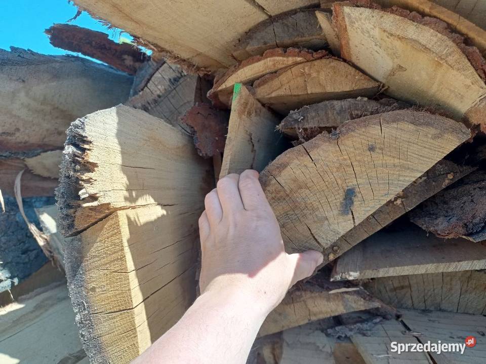 Tani opał PROMOCJA Grube zrzyny tartaczne dębowe Opał Sieniawa