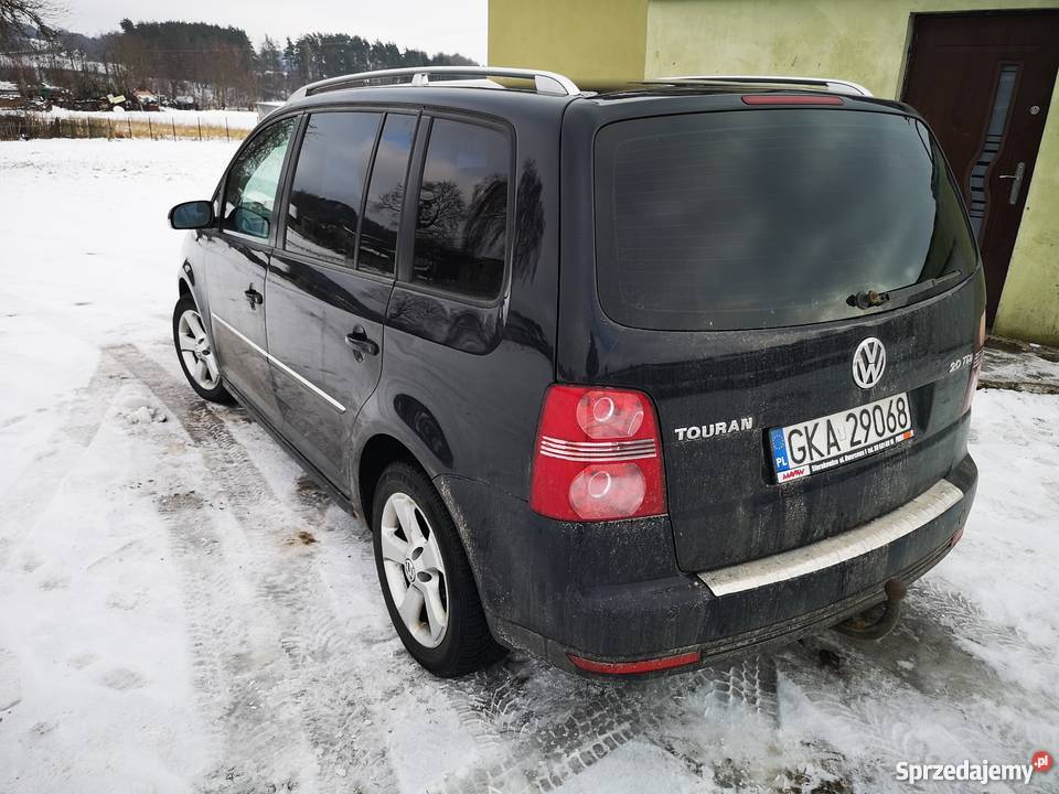 sprzedam vw touran lift dsg 7osobowy Sierakowice