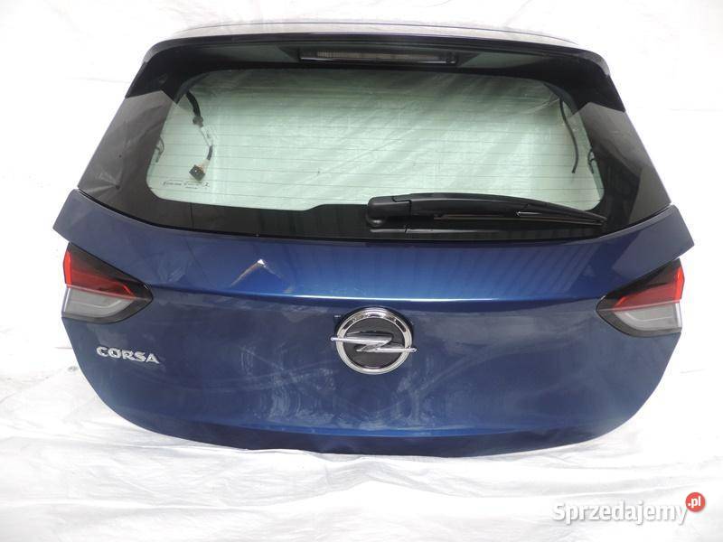 KLAPA TYŁ TYNA BAGAŻNIKA OPEL CORSA F KOMPLETNA