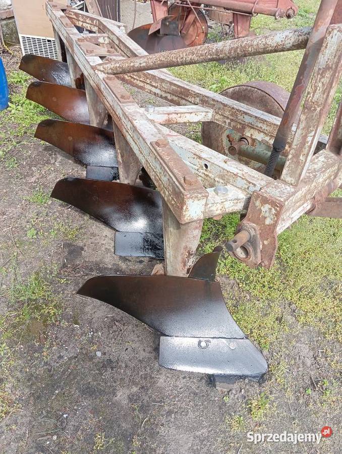 Pług obrotowy Lemken 2 skiby Pługi wielkopolskie Grzegorzew sprzedam