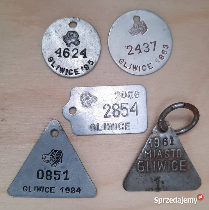 Psie Znaczki Psie Znaczki Identyfikatory Gliwice