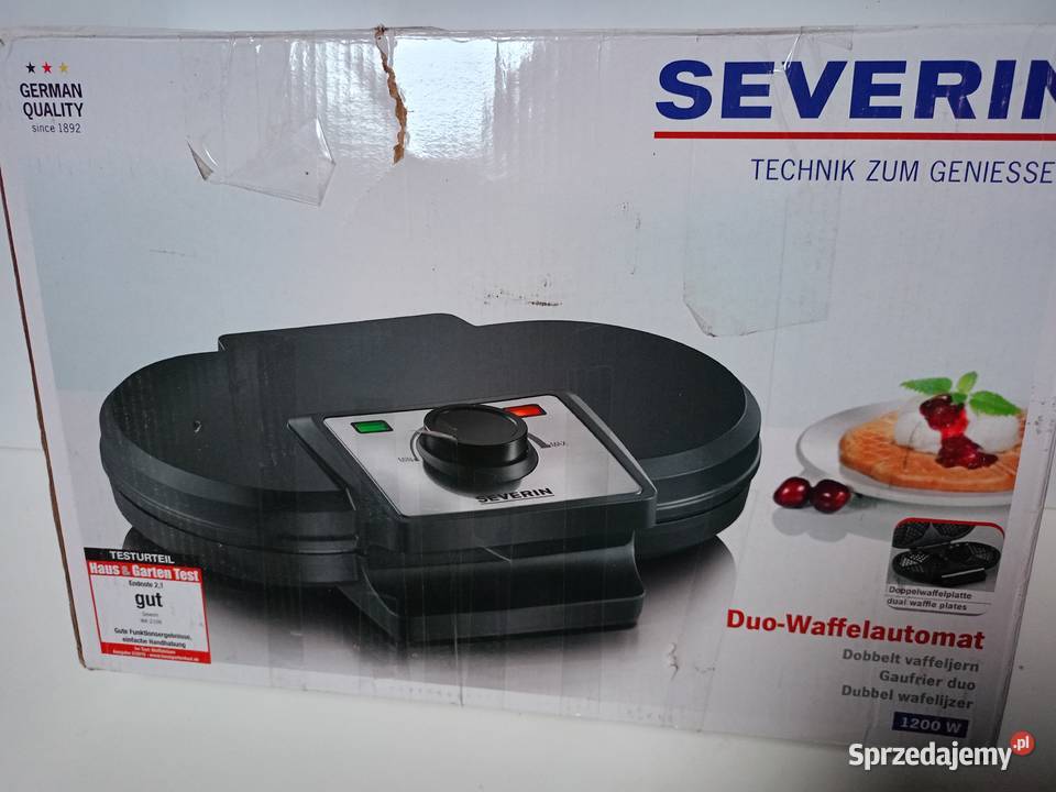 Gofrownica SEWERIN 1200w Urządzenie do popcornu