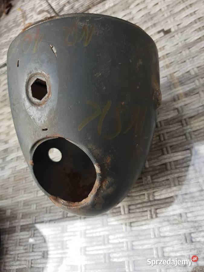 10Ładnametalowa obudowa lampy WSK M06 Gorzów Wielkopolski