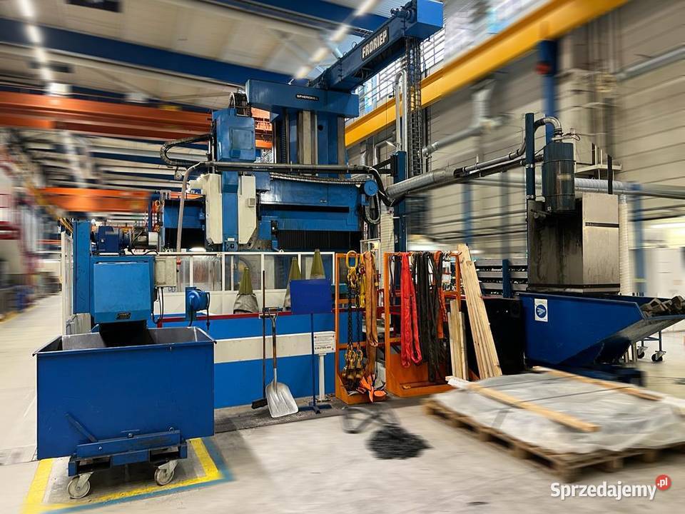 CNC TOKARKOFREZARKA KARUZELOWA 4 osiowa FRORIEP Rudniki