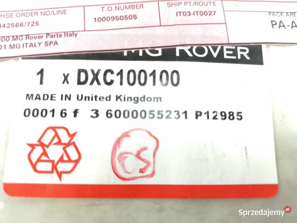 KRATKA ZDERZAKA PRZÓD ROVER 400 MG ZS 5 DRZWI