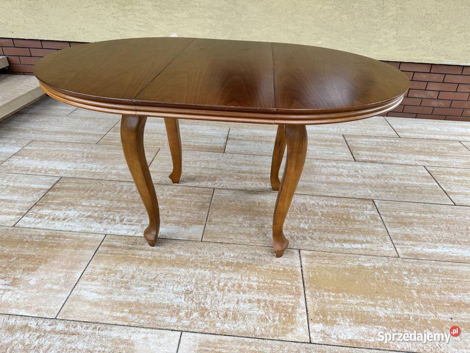 Krzesła stylowe gięte nogi Ludwikowe do stołu Sulbiny