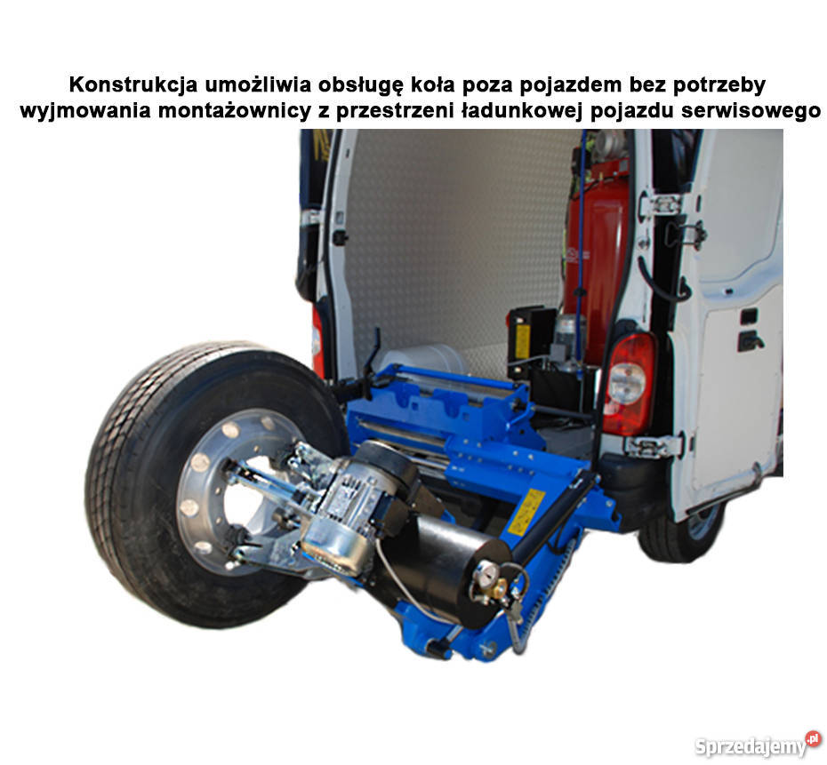 Montażownica mobilna ciężarowa Giuliano S561 Pozostałe lubuskie Skwierzyna
