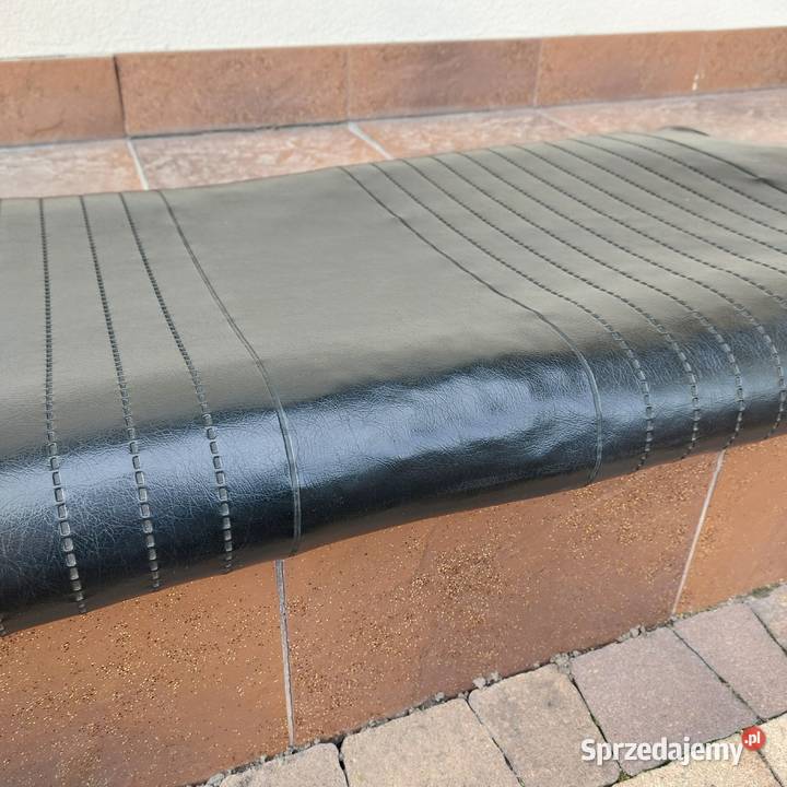 Kanapa tylna FIAT 126P czarny skaj