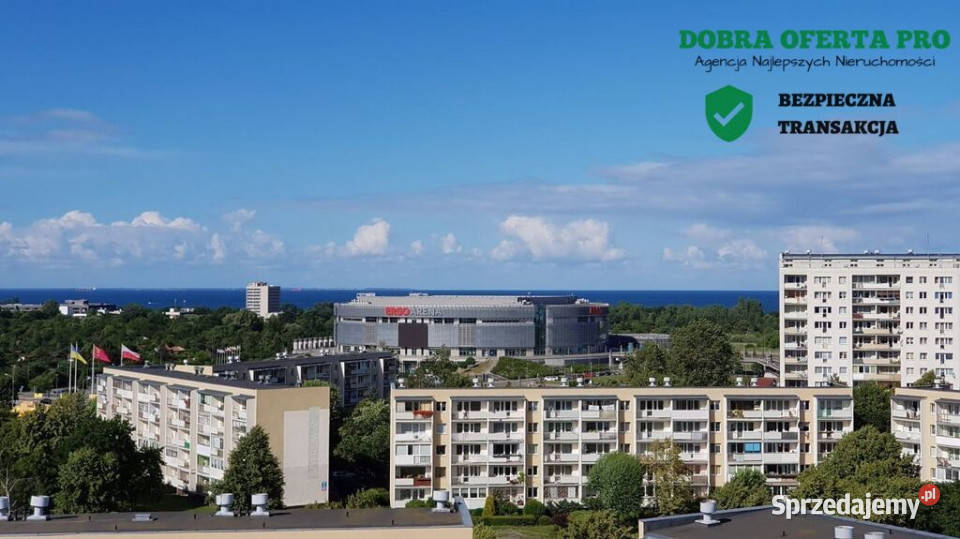 Kawalerka 10 min plaży widok na morze Gdańsk sprzedam