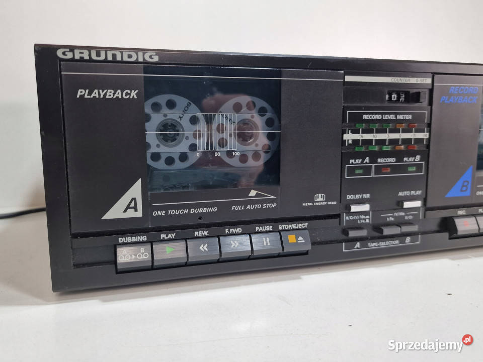 magnetofon GRUNDIG Cassette Deck CCF 4300 Międzychód sprzedam