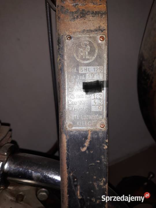 Shl M04 kielecka 1951r sprawna w oryginale Sierakowice
