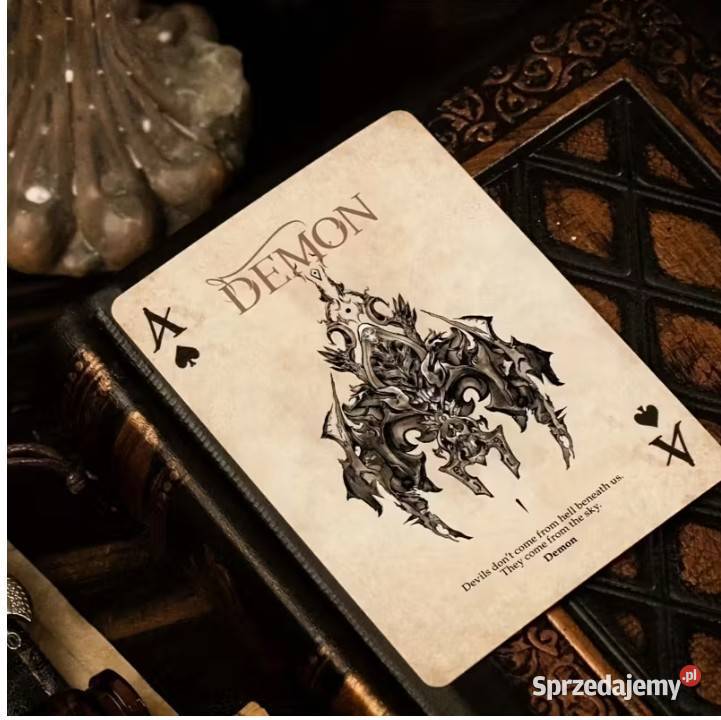 Kolekcjonerski karty do gry z serii Demon Eye 2 Warszawa
