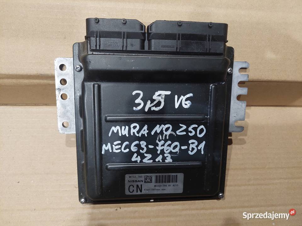 NISSAN MURANO Z50 komputer sterownik MEC63760 osobowe świętokrzyskie
