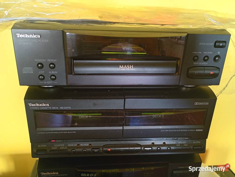 Mała wieża Technics sech570 Wieże i miniwieże Grodków sprzedam