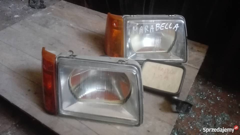 Lampy przednie tylneFiat Seat lampy przednie Części Wrocław