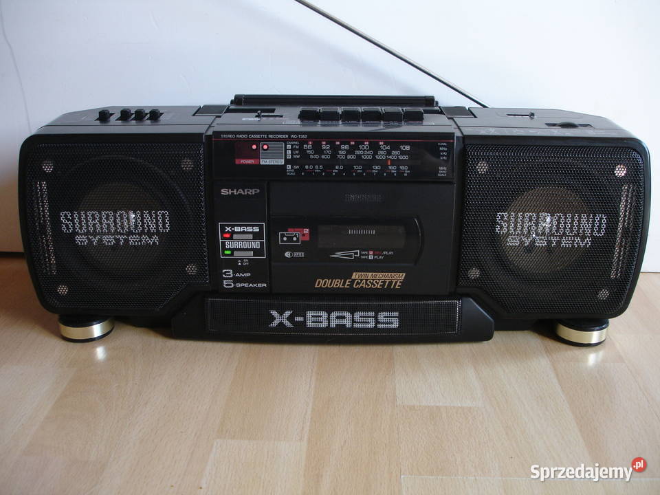 Radiomagnetofon SHARP WQT352H Zielona Góra