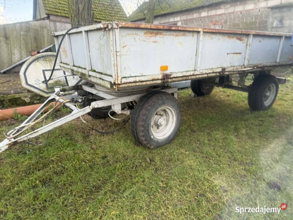 Przyczepa wywrotka kaczuszka wielkopolskie Krzymów