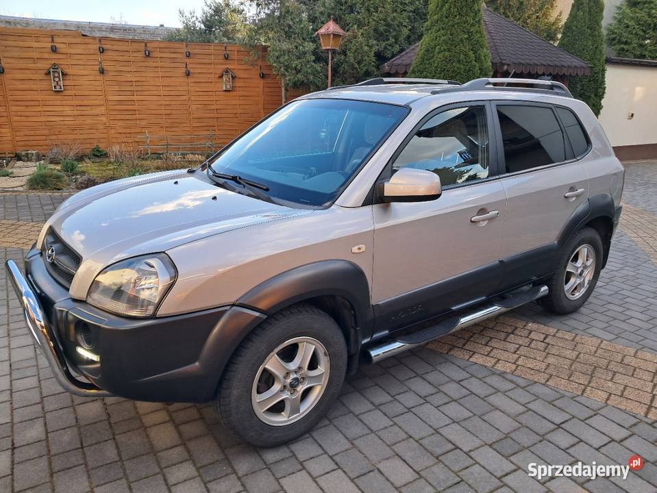 Hyundai Tucson 20 CRDI fajny stanbezwypadkowy klimatyzacja śląskie Wojkowice Kościelne