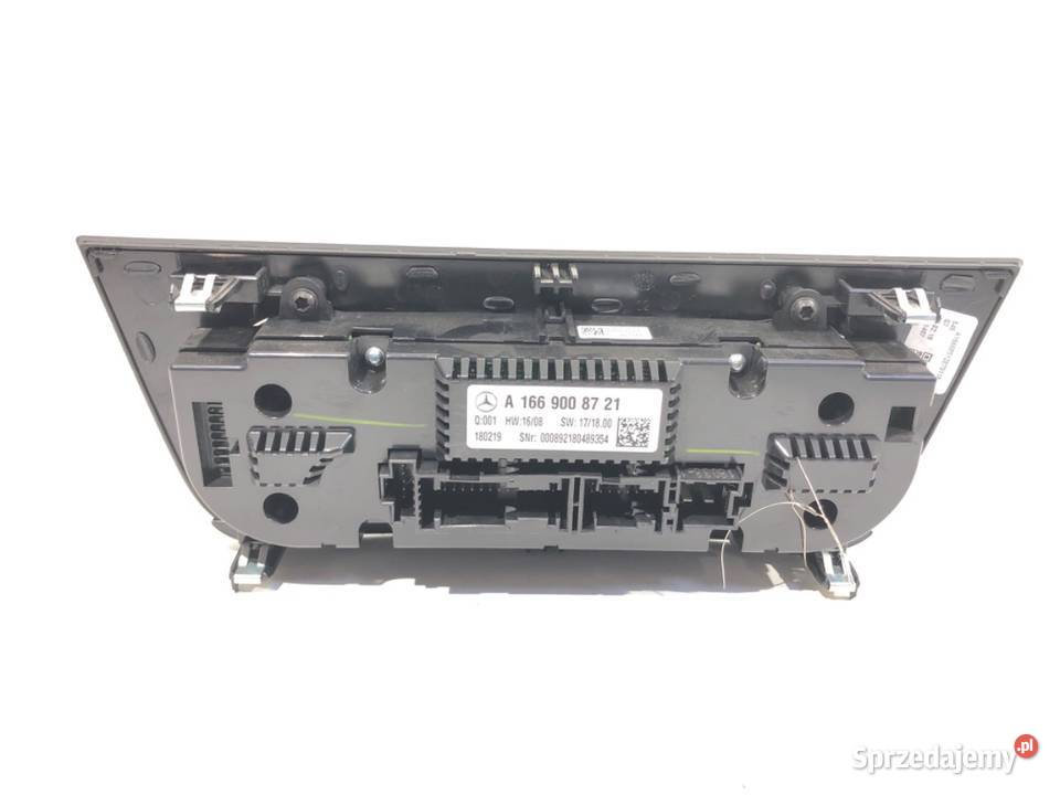 PANEL STEROWANIA NAWIEWU MERCEDES GLE podkarpackie