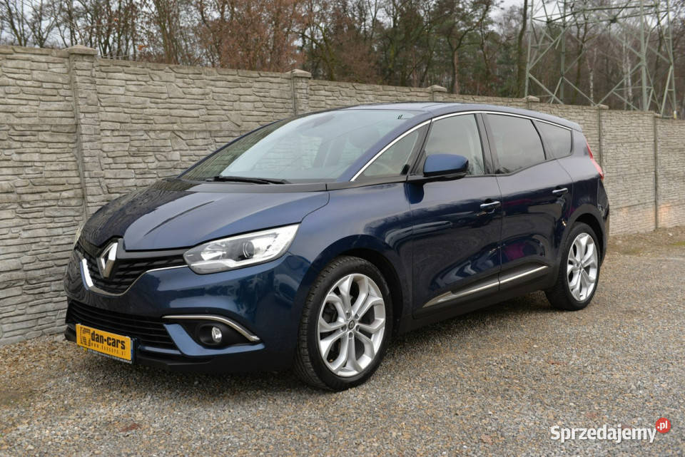 Renault Grand Scenic 13TCe 150 7 foteli LED Navi elektrochrom. lusterko wst. Dąbrowa Górnicza