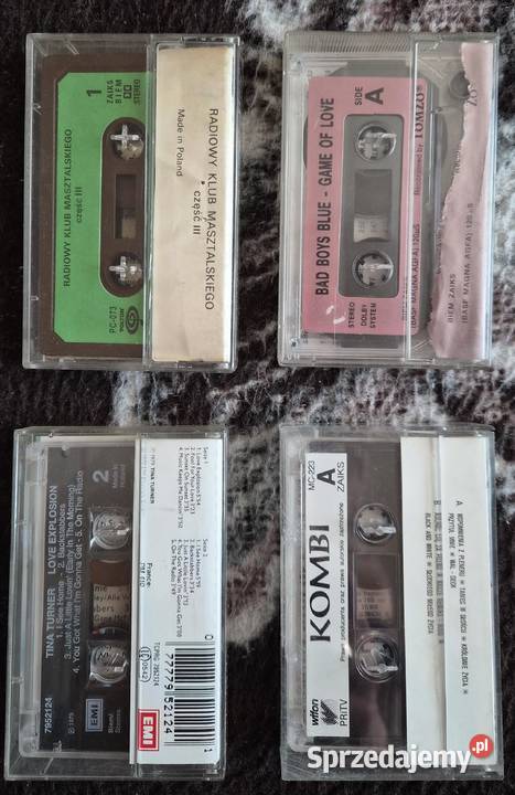 Kasety magnetofonowe RÓŻNE Tomaszów Mazowiecki sprzedam