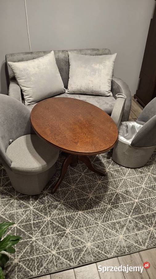 Komplet Sofa 2osobowa2 fotele ławadywan Głogów
