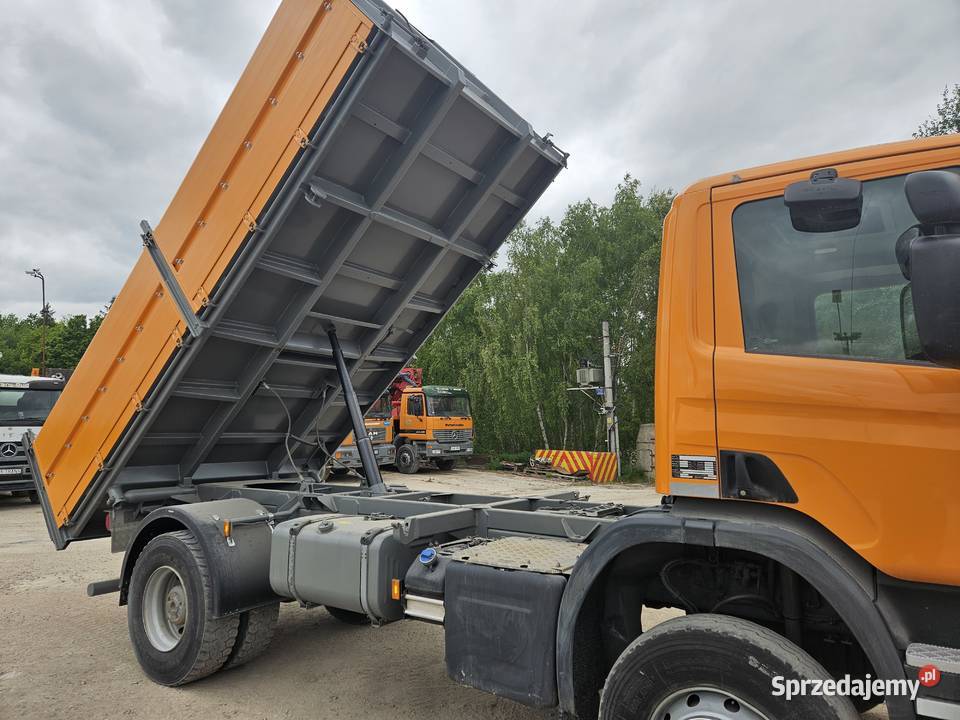 Scania P410 Scania P410 Wywrotka 4X4 oryginalny bezwypadkowy Lębork